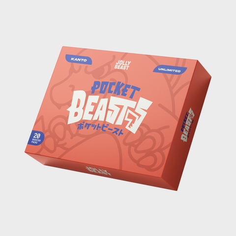 POCKET BEASTS [KANTO] Booster Box UNLIMITED - RED VER.